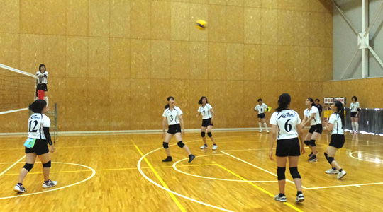 女子バレーボール部